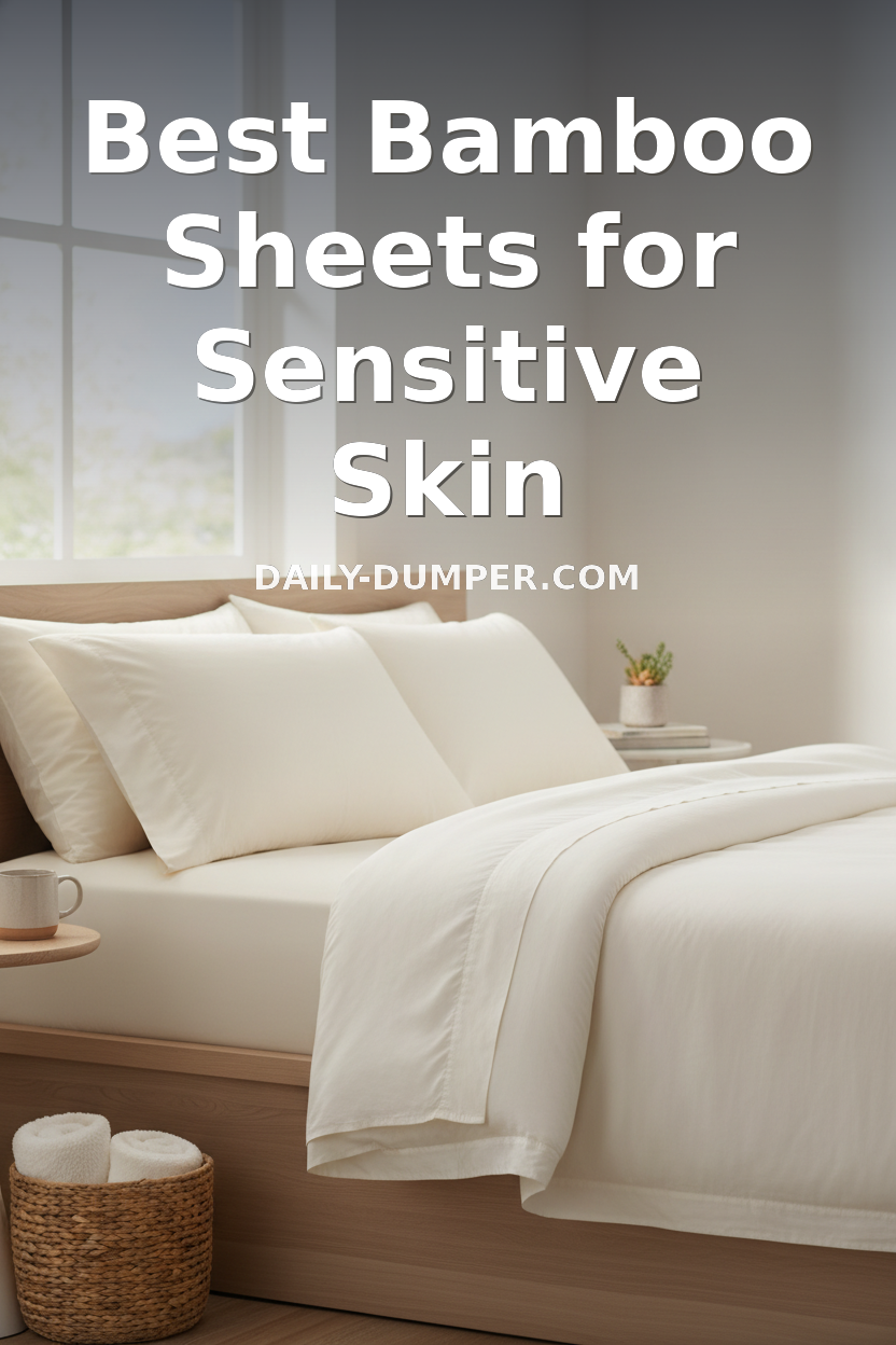 best bamboo sheets for sensitive skin