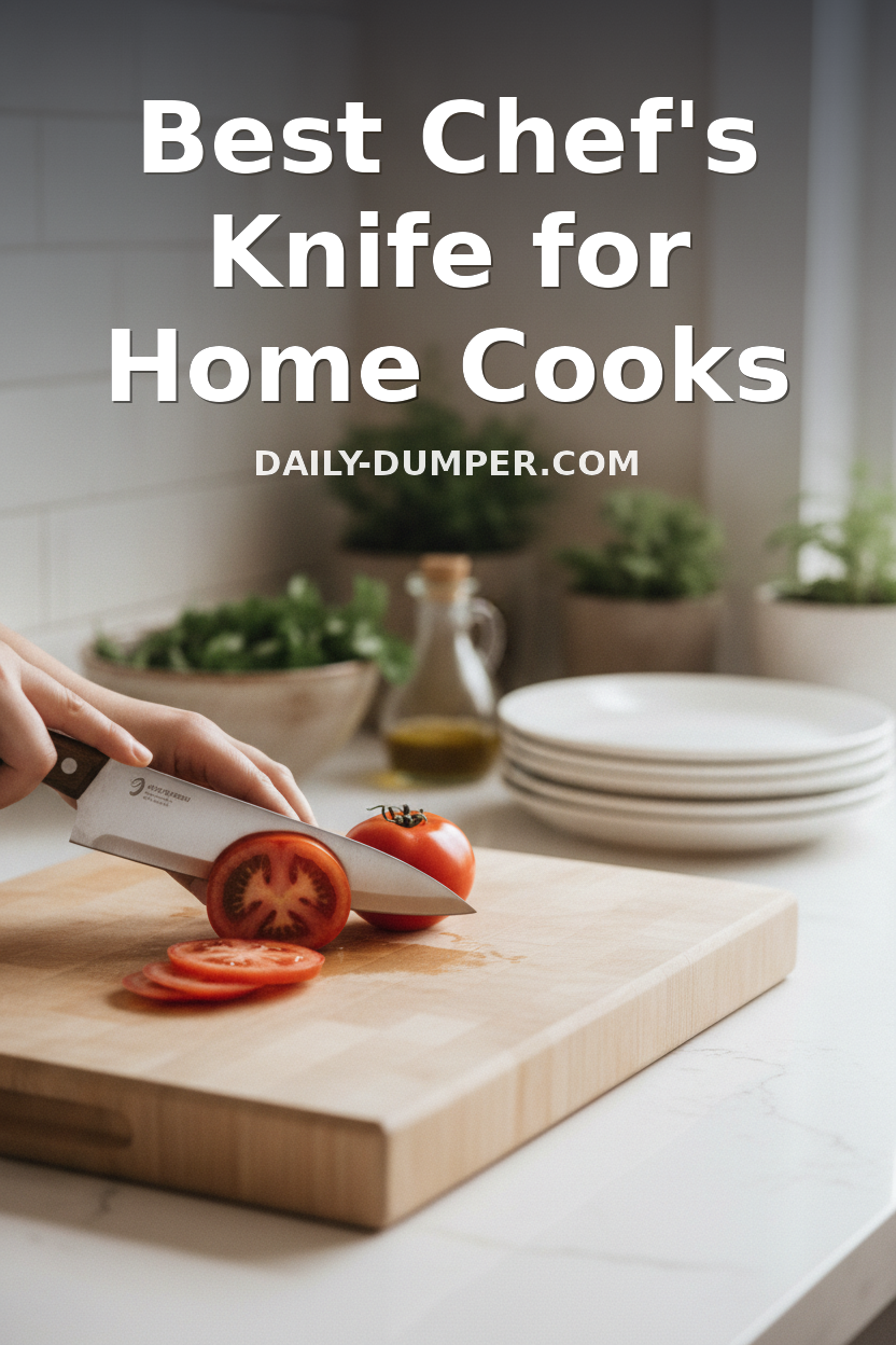 best chef's knife for home cooks