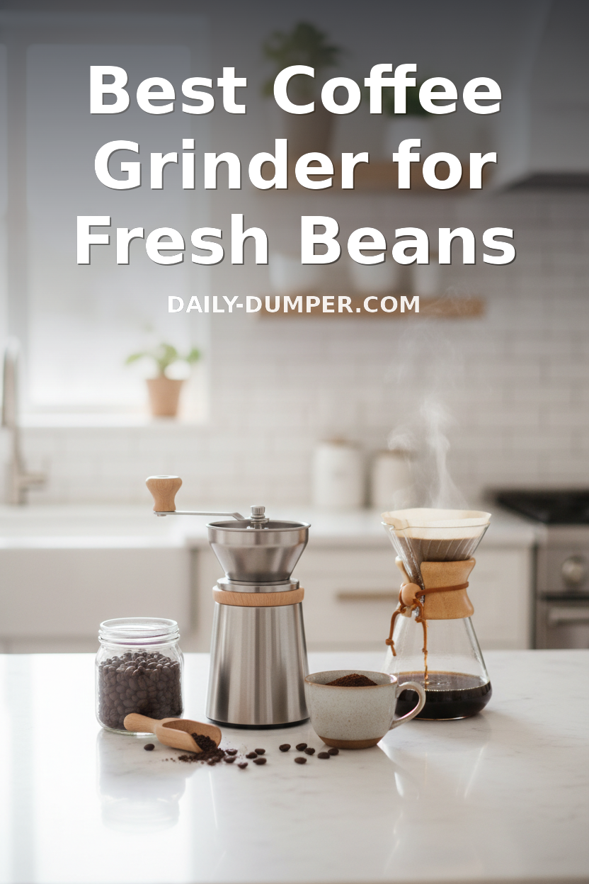 best coffee grinder for fresh beans