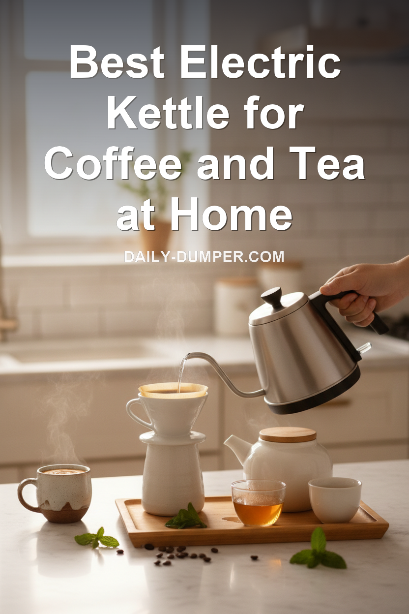 best electric kettle for coffee and tea at home