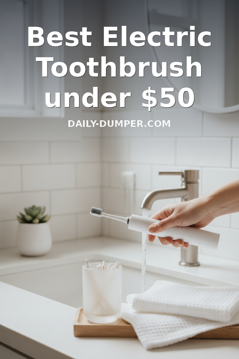 best electric toothbrush under $50