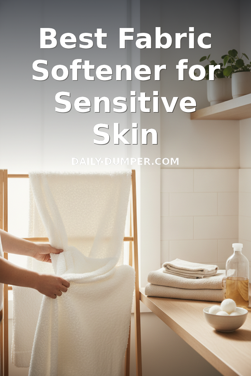 best fabric softener for sensitive skin