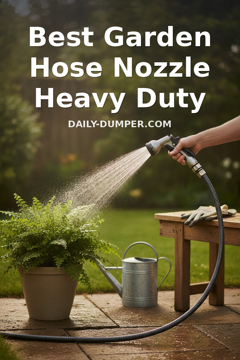 best garden hose nozzle heavy duty