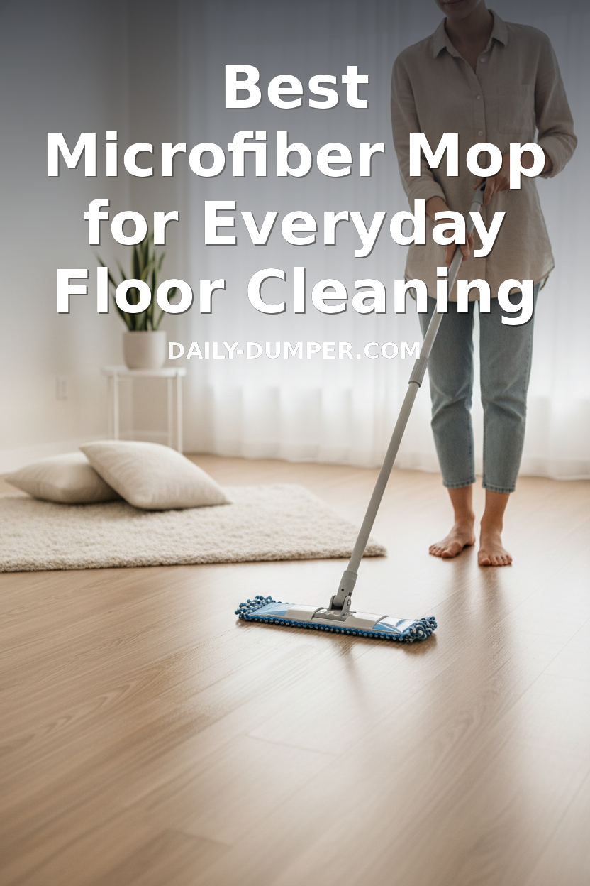 best microfiber mop for everyday floor cleaning