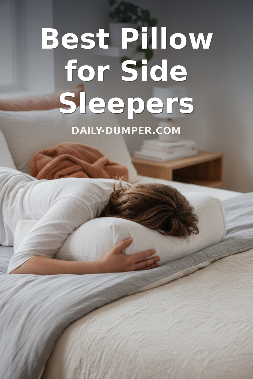 best pillow for side sleepers