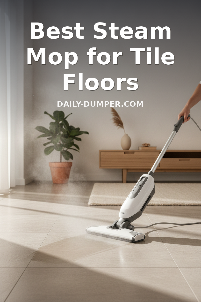 best steam mop for tile floors